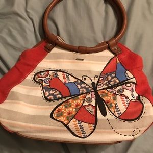 Relic butterfly handbag